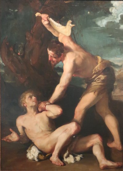 Cain Killing Abel by Francesco Maffei